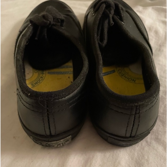 DEMI BLACK LEATHER SHOES ROC - Picture 2 of 4